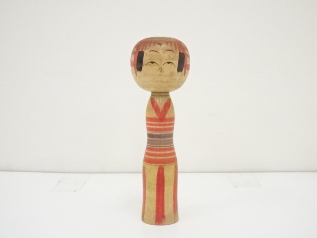 TRADITIONAL JAPANESE CRAFT / KOKESHI DOLL (25.5 cm)/ ARTISAN WORK
